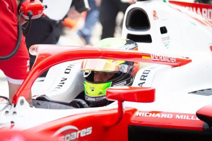 mick schumacher bahrein ferrari f1 1