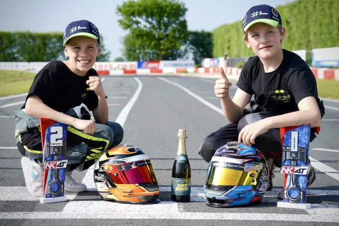 mika vonk links samen met roran van campen rx
