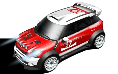 mini countryman wrc