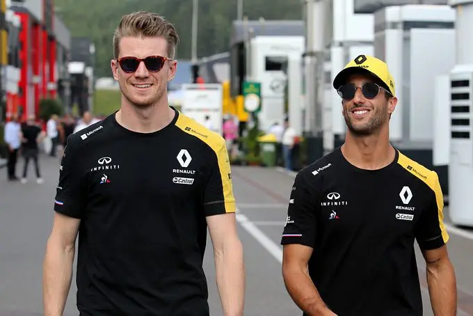 nico hulkenberg en daniel ricciardo