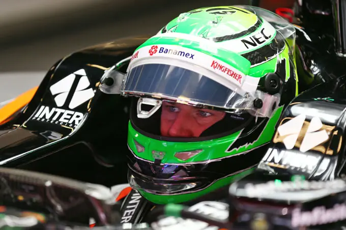 nico hulkenberg force india rx 680
