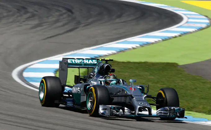 nico rosberg hockenheim 2014 pole positie