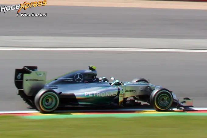 nico rosberg spa 2014