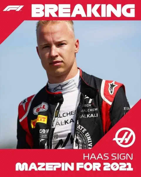 nikita mazepin signs haas 2021 128938026 2706779286251948 1317058427320420260 o