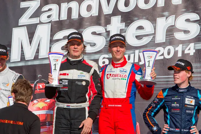 nissan gt academy zandvoort masters frans verschuur links en bernhard ten brinke rx 680