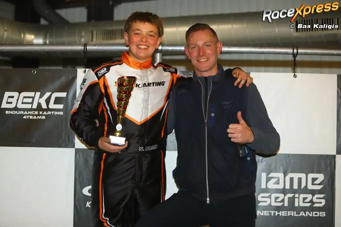noah hubert kart champion noah hubert avec son papa ronald hubert ex motocross champ et bmx champ