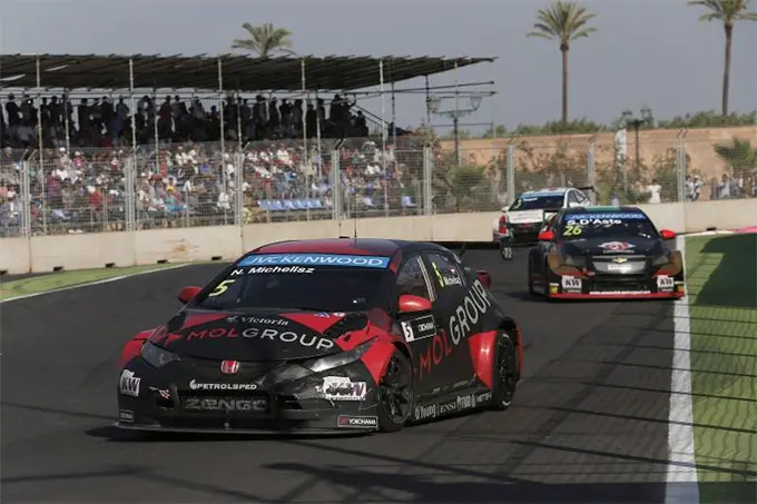 norbert michelisz marrakech race 2
