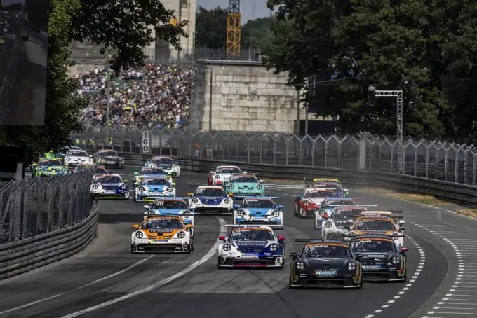 norisring start porsche sixt carrera cup deutschland 2025