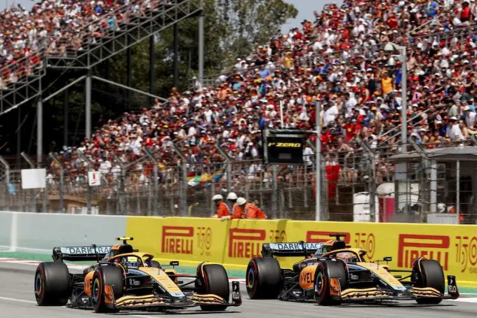 norris ricciardo barca 1