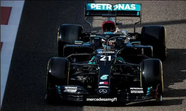 nyck de vries abu dhabi test 2021