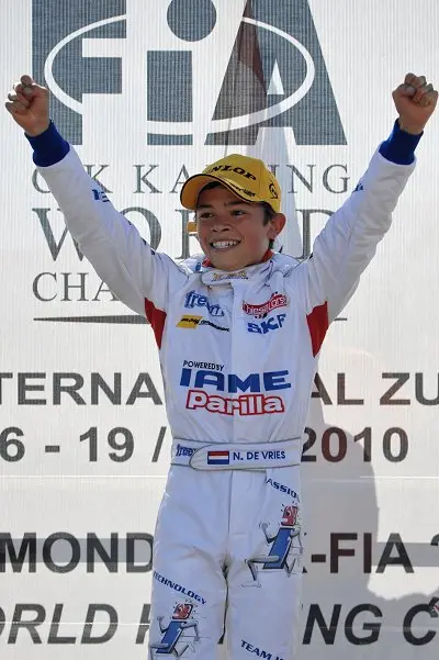 nyck de vries podium rx 400