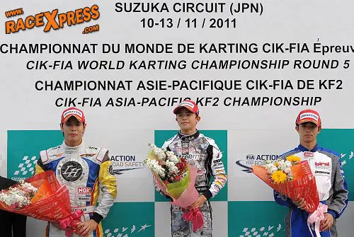 nyck de vries podium world championship karting kf1 rx 500