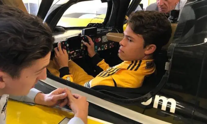 nyck de vries silverstone 2018