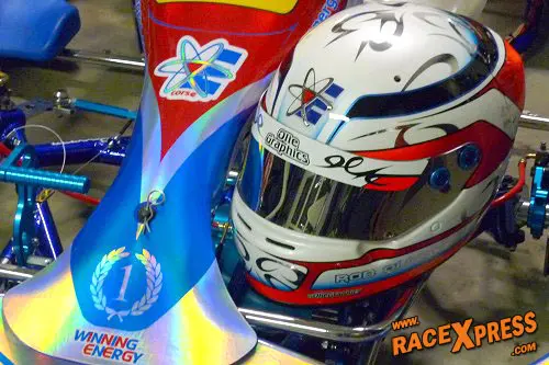 olierook naar dobla racing rx 500