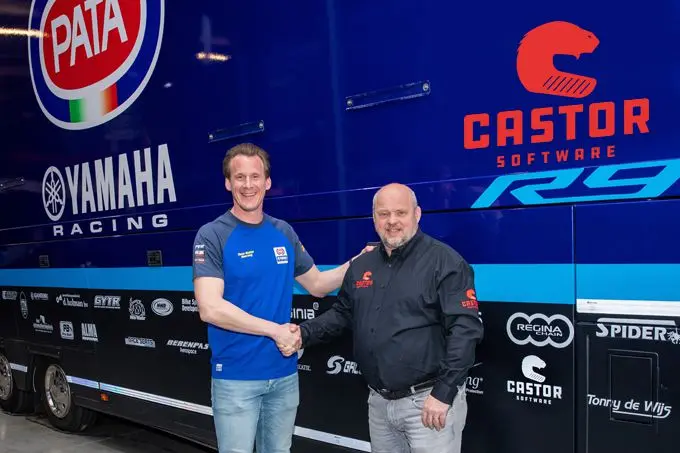 pata yamaha ten kate racing en castor software