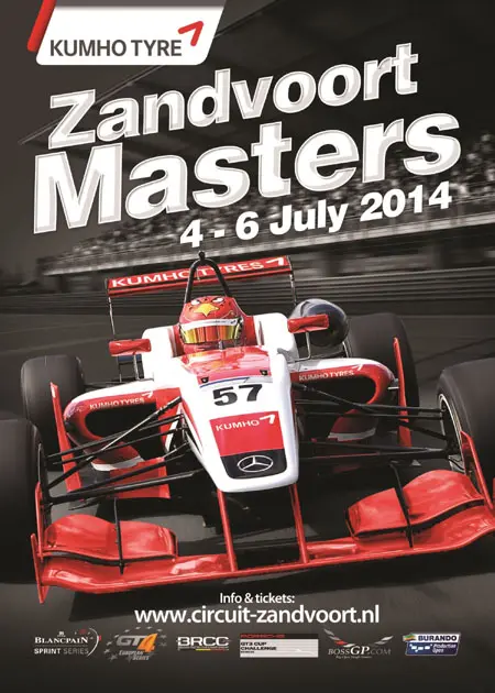 persbericht zandvoort masters 2014 poster masters racexpress 450