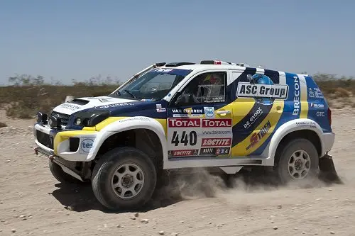 peter van der kolk en ricardo van der ende dakar 2012 rx 500