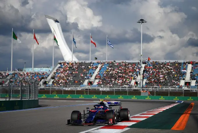 pierre gasly toro rosso gp rusland 2019