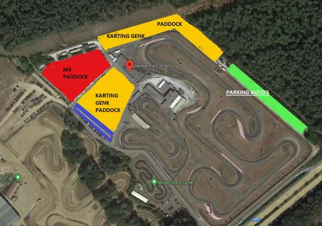 plan karting genk