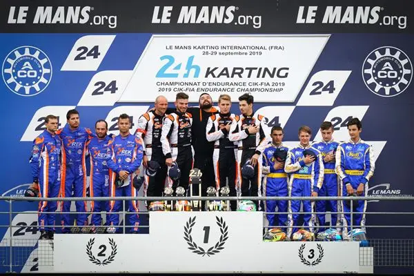 podium 24h of le mans