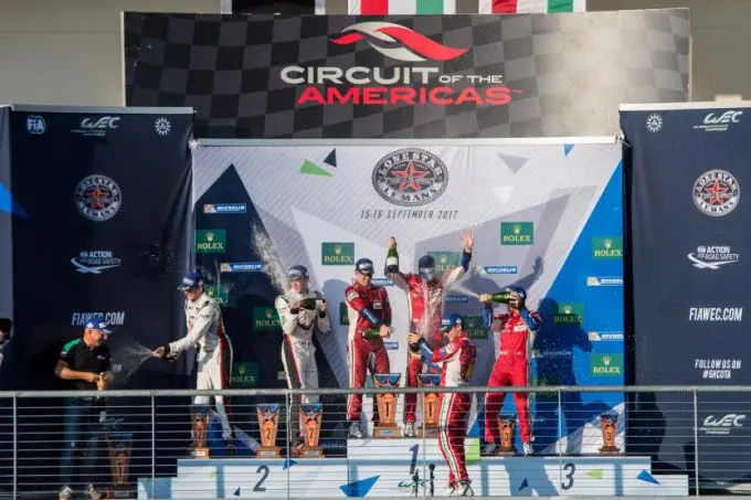 podium cota gte pro 2017