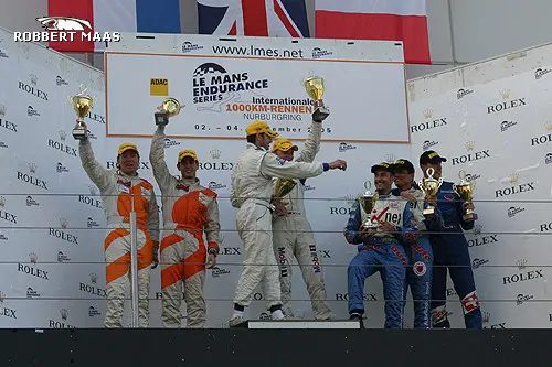 podium crevels bleekemolen nurburgring2005
