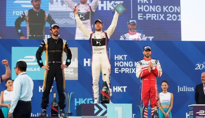 podium formula e hong kong