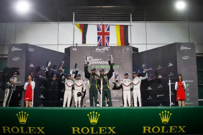podium gte pro shanghai