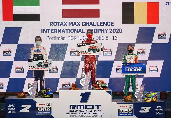 podium mini max portimao rx