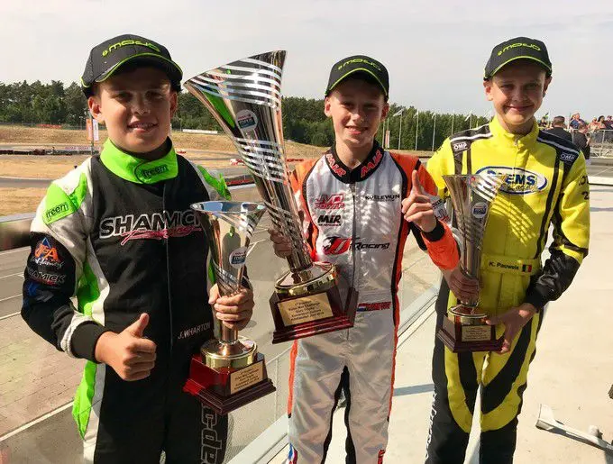 podium rotax max junior