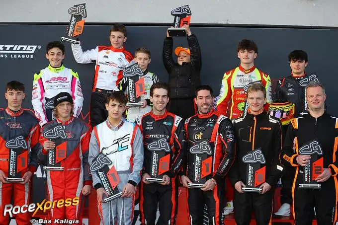 podium winners podiumwinners karting chsmpions league