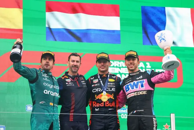podium zandvoort