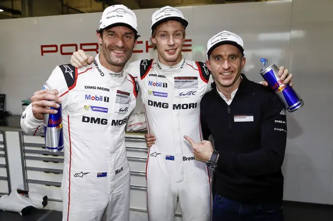 pole porsche webber hartley en bernard