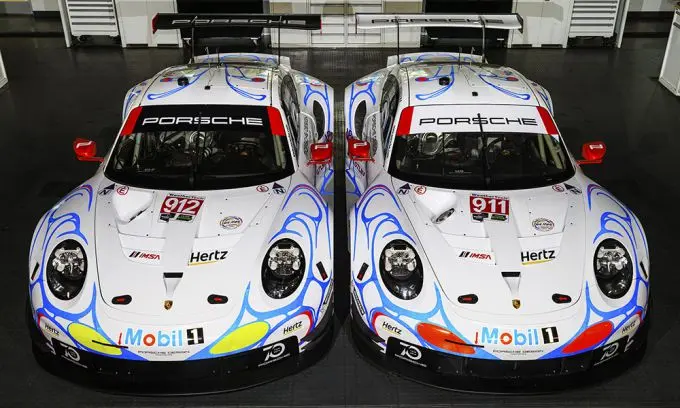 porsche 911 rsr retro livery 1