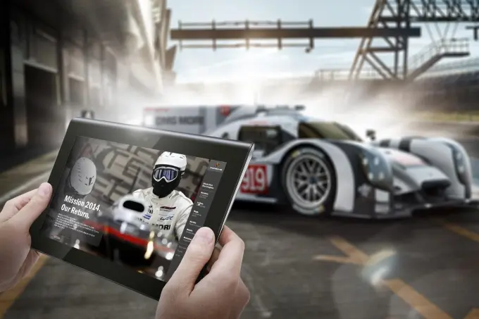 porsche 918 hybrid 2014