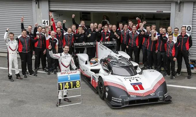 porsche 919 evo record 1