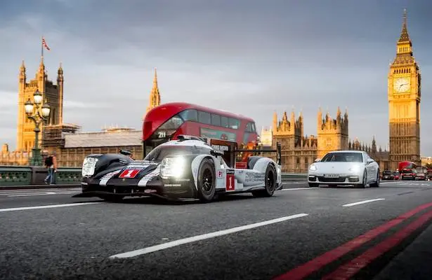 porsche 919 hybrid london