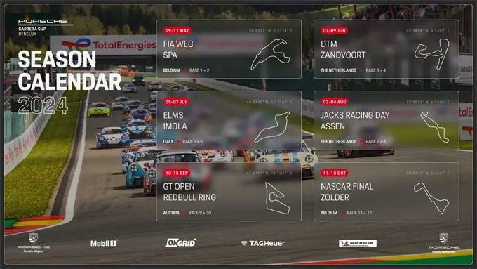 porsche carrera cup benelux 1a