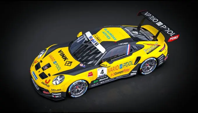porsche dubbel programma voor jaap van lagen