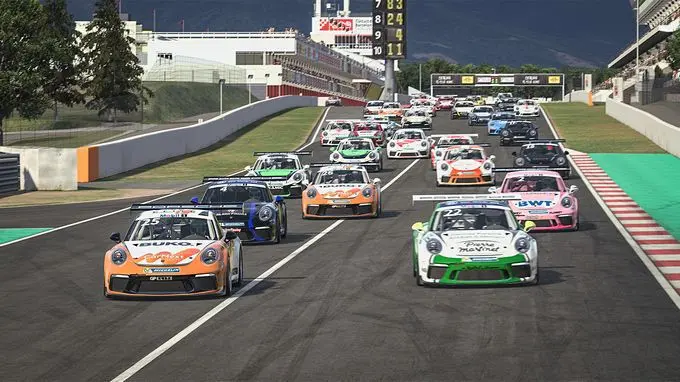 porsche esport startgrid rx 1