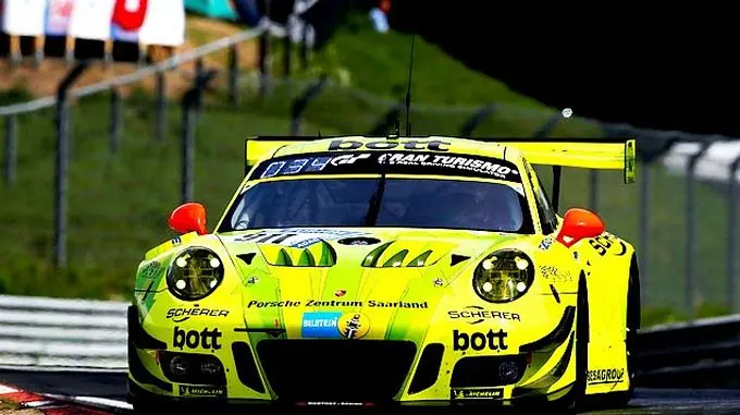 porsche in de top rx