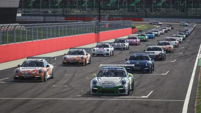 porsche mobil 1 supercup virtual edition 2020 silverstone