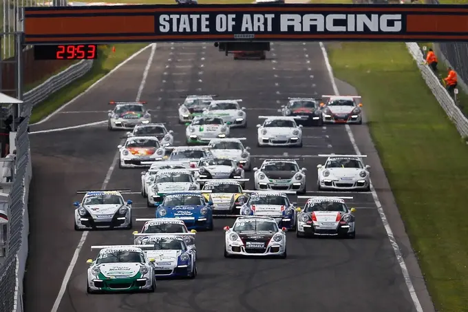 porsche start race rx 680