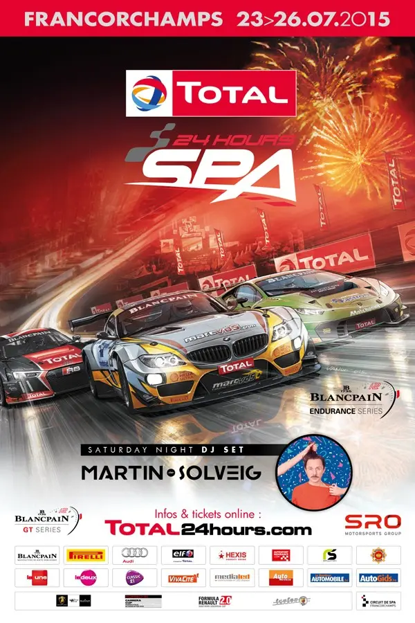 poster 24 hours of spa