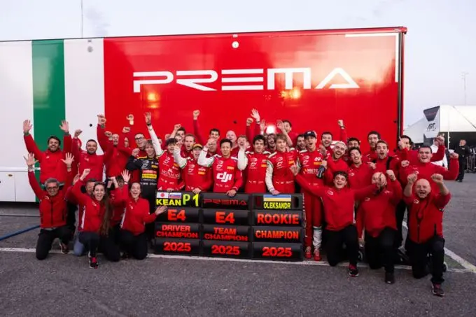 prema racing 2025 e4 championship 2