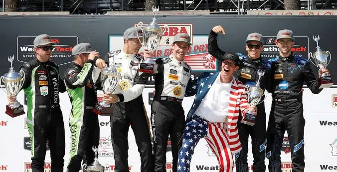 pret op het podium