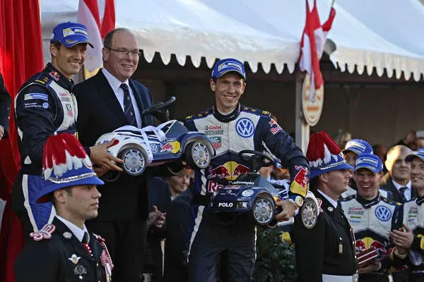 prins albert van monaco en volkswagen ogier