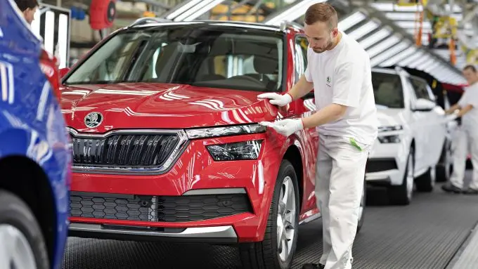 productierecord voor tsjechische skoda fabrieken