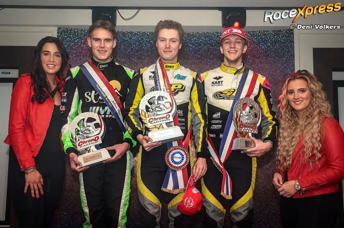 quinn winkel p3 in nederlands kamioenschap huldiging quinn rechts