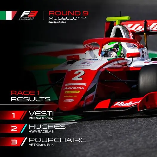 race 1 formule 3 mugello